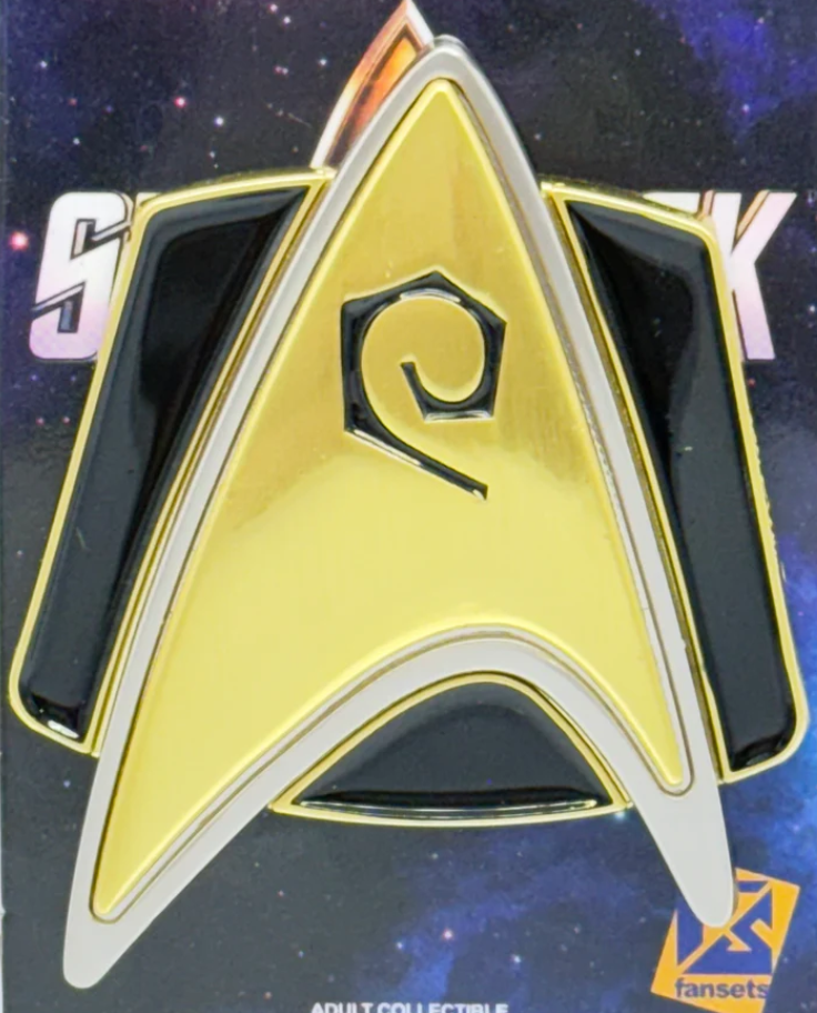 Star Trek Starfleet UFP Passport Holder – Black Faux Leather, Pocket Organizer