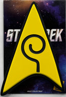 Star Trek The Animated Series Yellow OPERATIONS Delta PIN by FanSets