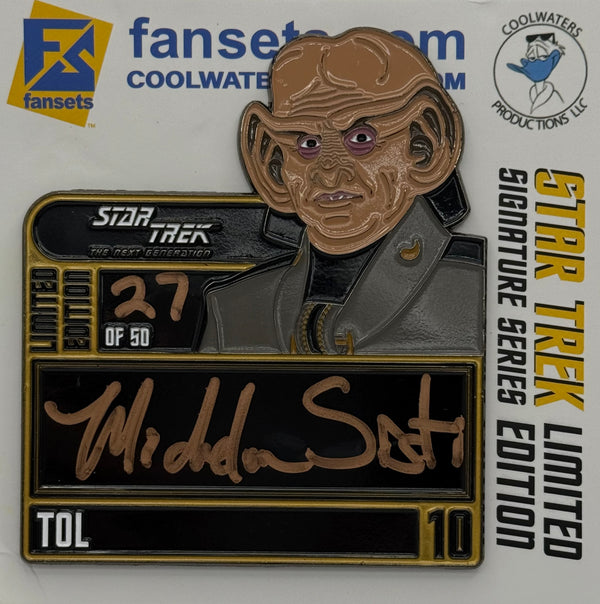 STAR TREK Limited Edition Signature #10 Series 1 Michelan Sisti as TOL