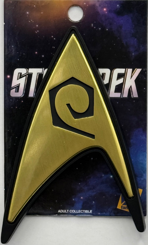Star Trek The ORIGINAL Series Delta GOLD Operations Metal PIN