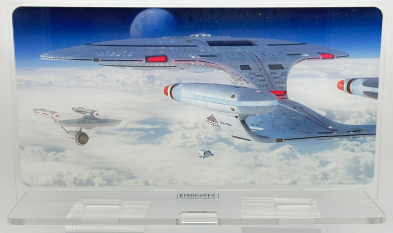 Star Trek ACRYLIC "ENTERPRISES" Display