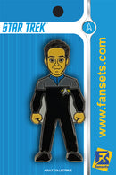 Star Trek Dr. Julian BASHIR Licensed FanSets MicroCrew Collector’s Pin