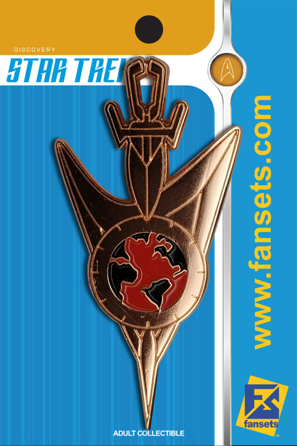 Star Trek Discovery Mirror Universe Operations COPPER Badge Licensed FanSets Pin