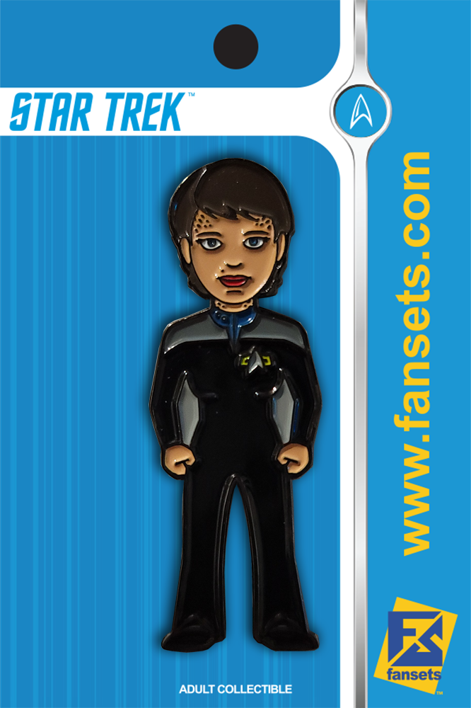 Star Trek EZRI Dax Licensed FanSets MicroCrew Collector’s Pin