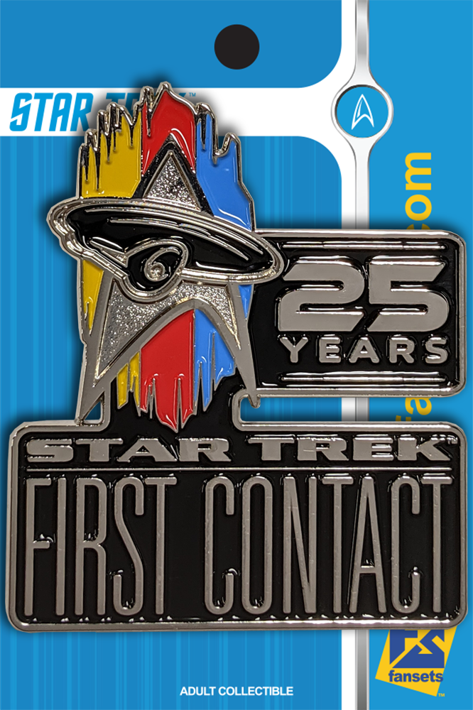 Star Trek 2021 Star Trek FIRST CONTACT 25th ANNIVERSARY PIN Licensed FanSets Pin