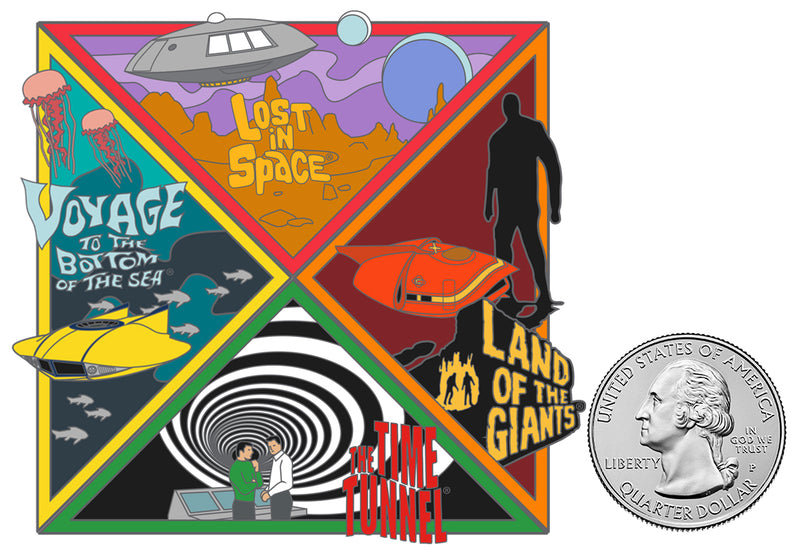 Irwin Allen's 4 Pack FanSets™ Pin Collection