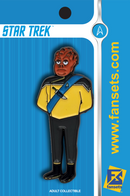 Star Trek Lower Decks Kayshon Licensed FanSets MicroCrew Collector’s Pin