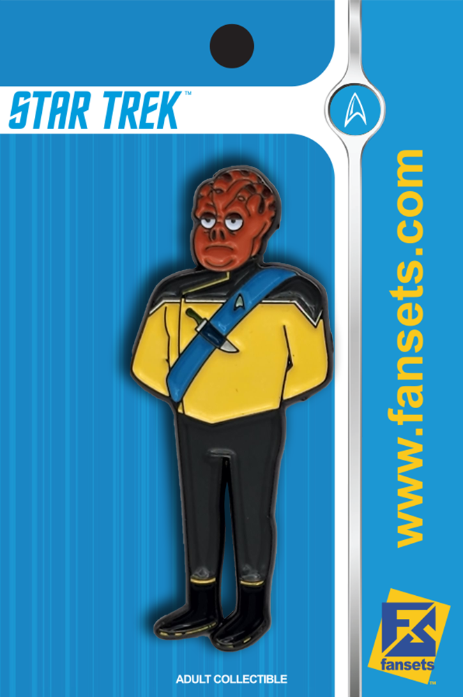 Star Trek Lower Decks Kayshon Licensed FanSets MicroCrew Collector’s Pin