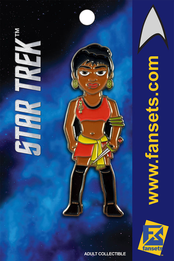 Star Trek MIRROR UHURA Licensed FanSets MicroCrew Collector’s Pin