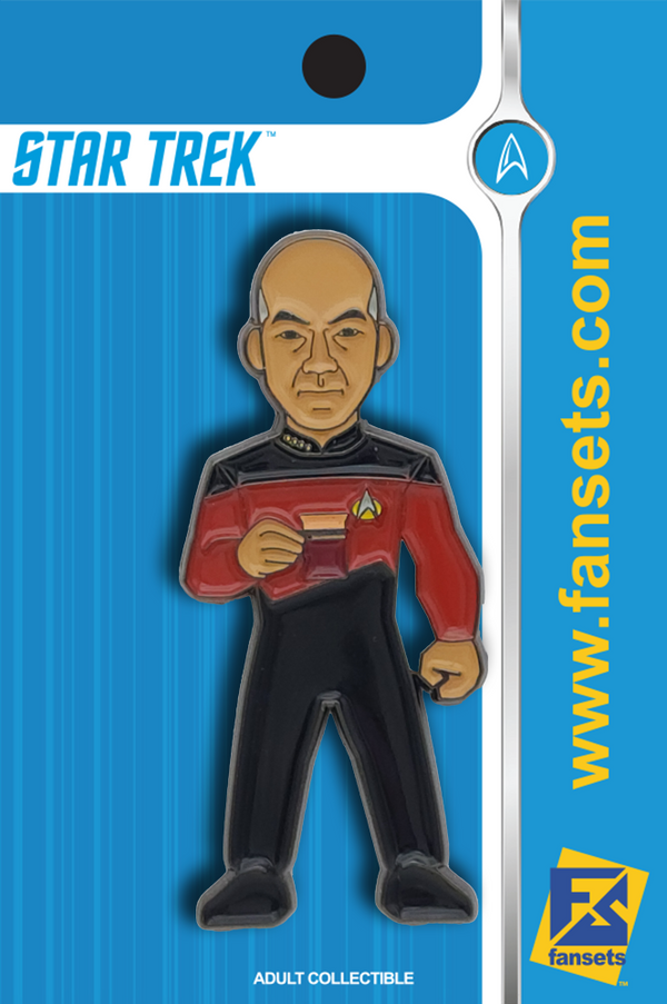 Star Trek: The Next Generation CAPT. PICARD V2 Licensed FanSets Pin