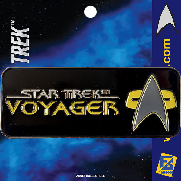 Star Trek: Voyager Logo Licensed FanSets Pin