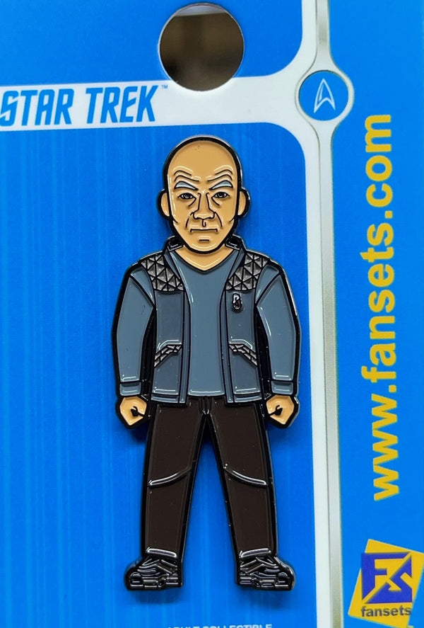 Star Trek: Picard JEAN-LUC PICARD in LA SIRENA Licensed Fansets Pin